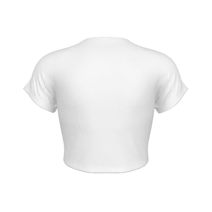 All-Over Print Women's Raglan Cropped T-shirt