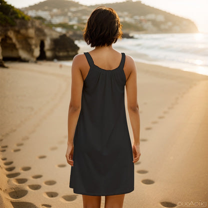 All-Over Print Women's Sleeveless Cami Dress