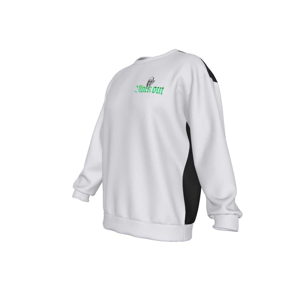 All-Over Print Men's Drop Shoulder Round Neck Long-Sleeved Sweatshirt